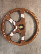 Volante legno momo - in,