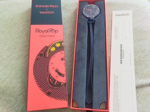 Swatch royal pop audemars - swatch,