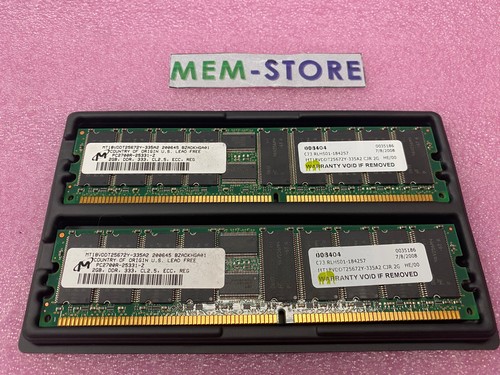 Kit micron 2gb - pc2700r, ddr-333