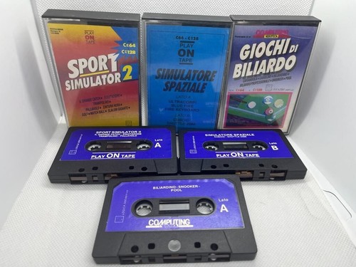 Commodore lotto cassette - commodore, 64