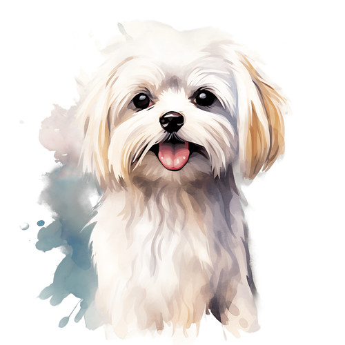 Adesivo auto maltese cani