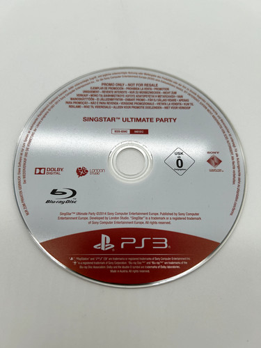 Singstar ultimate party - ultimate, promo