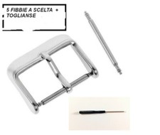 5 FIBBIE AD ARDIGLIONE IN