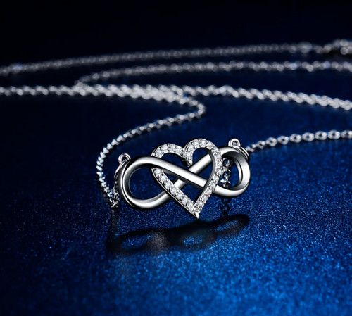 Collana cuore infinito - , catena