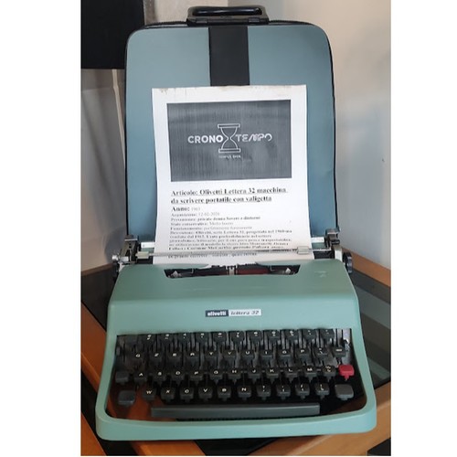 Macchina scrivere portatile - scrivere,