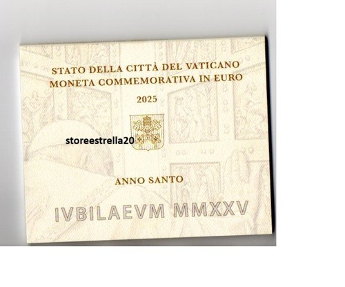 Vaticano euro 2025 anno - vaticano, 2