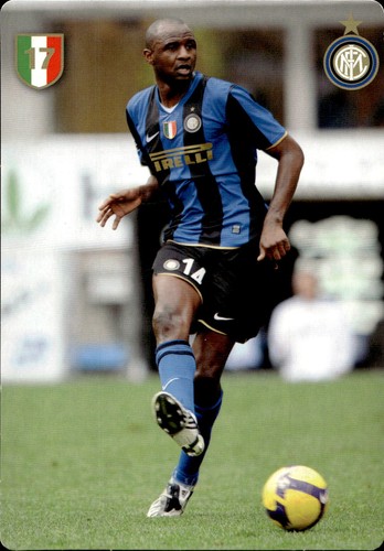 Cartolina patrick vieira inter - patrick,