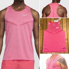 Canotta Nike Dri-FIT ADV TechKnit Ultra Running Racing DM4751 629 XL RARA ROSA