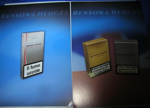 Sigarette benson hedges - benson, &
