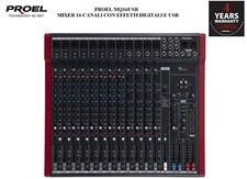 PROEL MQ16USB MIXER PROFES. 16