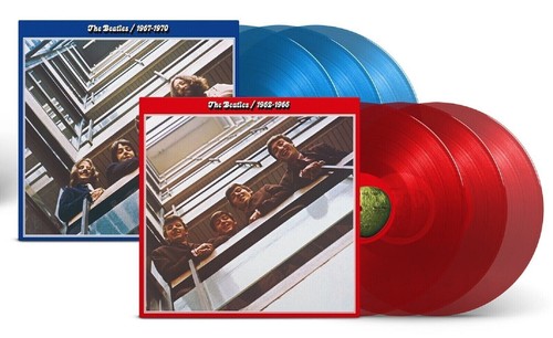 The beatles blue red triple - the,