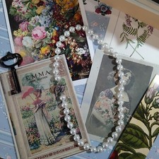 J1) Collana Perle Chiusura