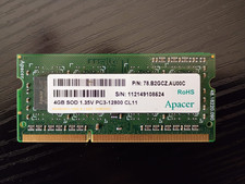 RAM 4GB DDR3 1,35v PC3-1200S