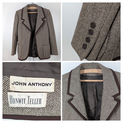 Blazer tweed equitazione - , spina