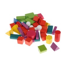 45 pezzi di solidi geometrici