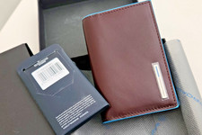 portacarte nuovo, mogano