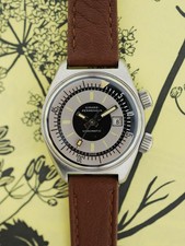 Girard Perregaux Deep Diver 2 Corone 1970 Automatic Case Steel Mini Sub Ref.9107