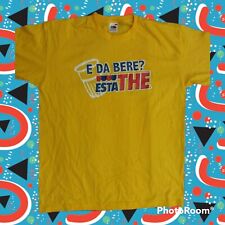 T-SHIRT PUBBLICITARIA RARA e da bere? ESTA THE FRUIT OF LOOM SIZE M