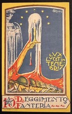 CARTOLINA MILITARE "10° REGG