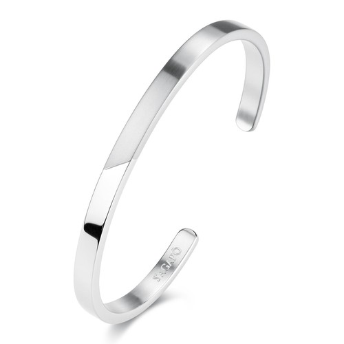 Bracciale rigido uomo agapo - bracciale, s'agapo