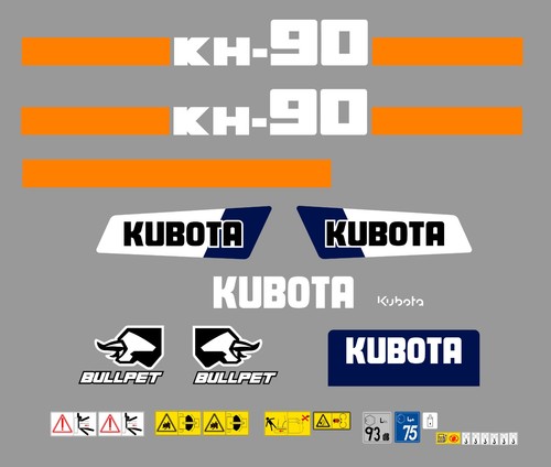 Kubota kh90 mini escavatore - kubota,