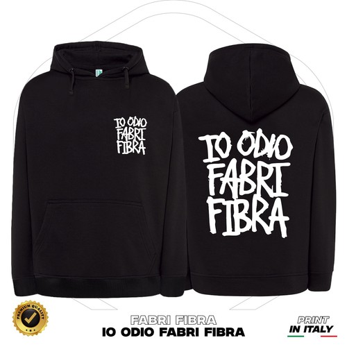 Felpa fabri fibra - fibra, io