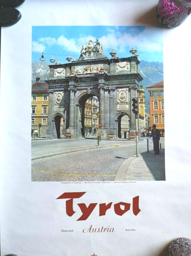 Original vintage travel - vintage, poster