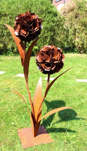 Fiore acciaio inox - fiore,