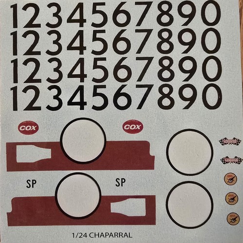Set decalcomanie repro 24 - set,