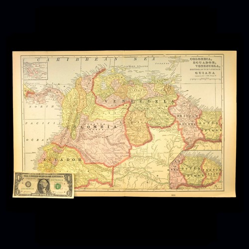 Mappa sud america - mappa,