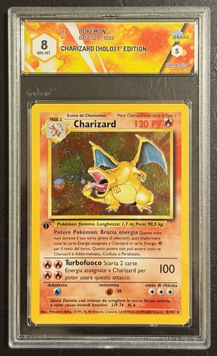 Charizard set base 1ª - charizard,