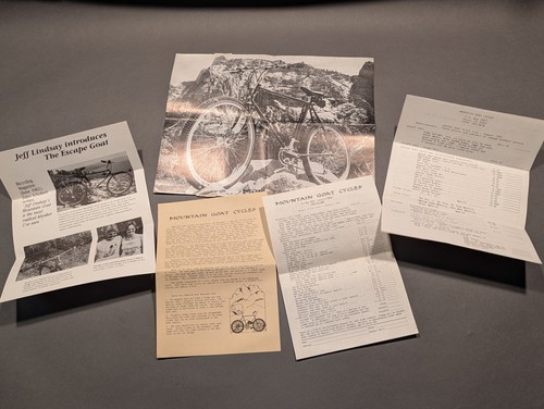 Brochure mtb vintage - brochure,