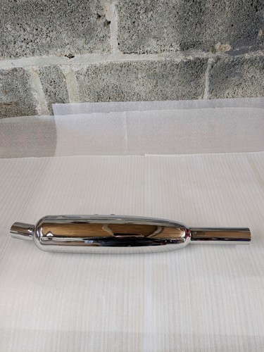 Silenziatore cromato triumph - cromato,