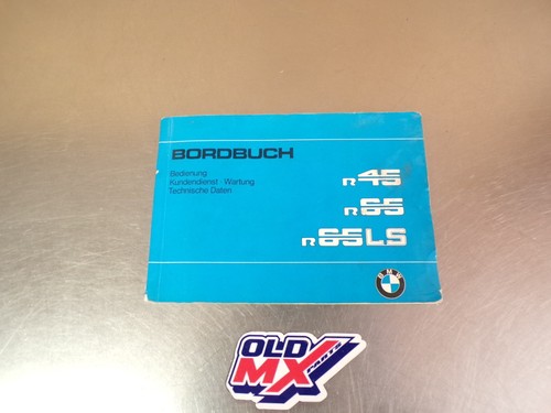Livret bord bmw r45 r65 - livret, r45/