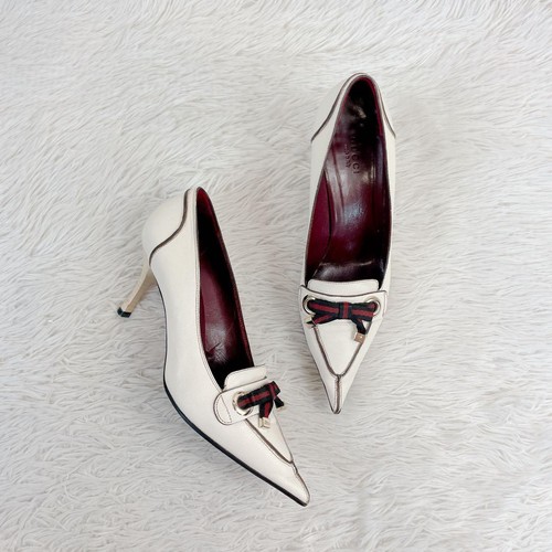 Gucci scarpe decolte tacco - gucci,