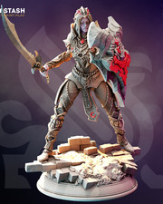 Mrina guerriera Drow Miniatura