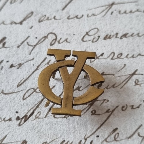 Monogramma lettere ottone - lettere,