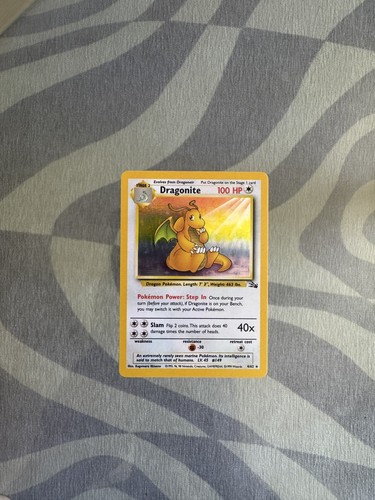 Pokémon dragonite holo raro - pokémon,