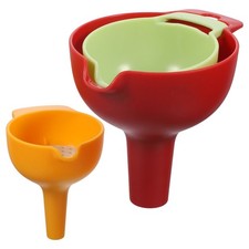  1 set di imbuti per vino imbuto riutilizzabile imbuto multifunzione di grande