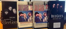THE BEE GEES 4 VHS LOT -