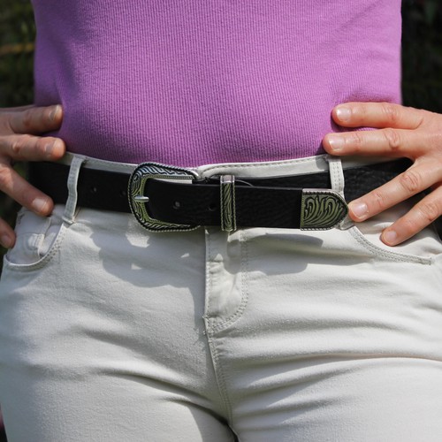 Cintura western donna - , pelle