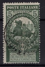 REGNO 1911 UNITA' D'ITALIA 5