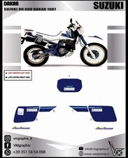 Adesivi suzuki 600 - dr,