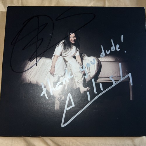 Signed billie eilish when we - signed,