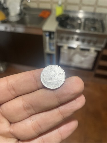 Moneta lire con delfino - moneta, 5