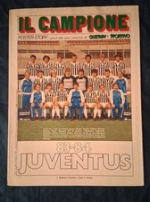 "IL CAMPIONE" POSTER - STORY 83-84 JUVENTUS MAGGIO 1984