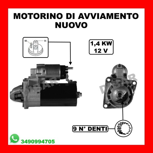 Motorino avviamento nuovo - motorino, di