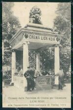 Torino Città Esposizione Chiosco Fabbrica Crema per Calzature cartolina MZ5488