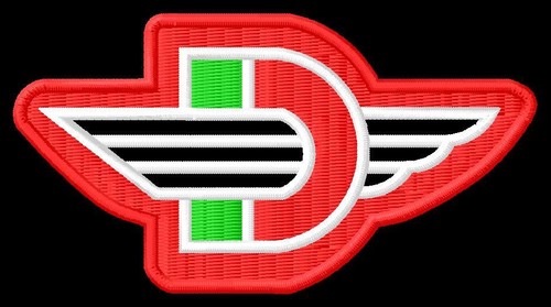 Patch toppa ducati iron on - ducati, iron-on