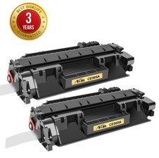 2PK CE505A Toner Cartridge For